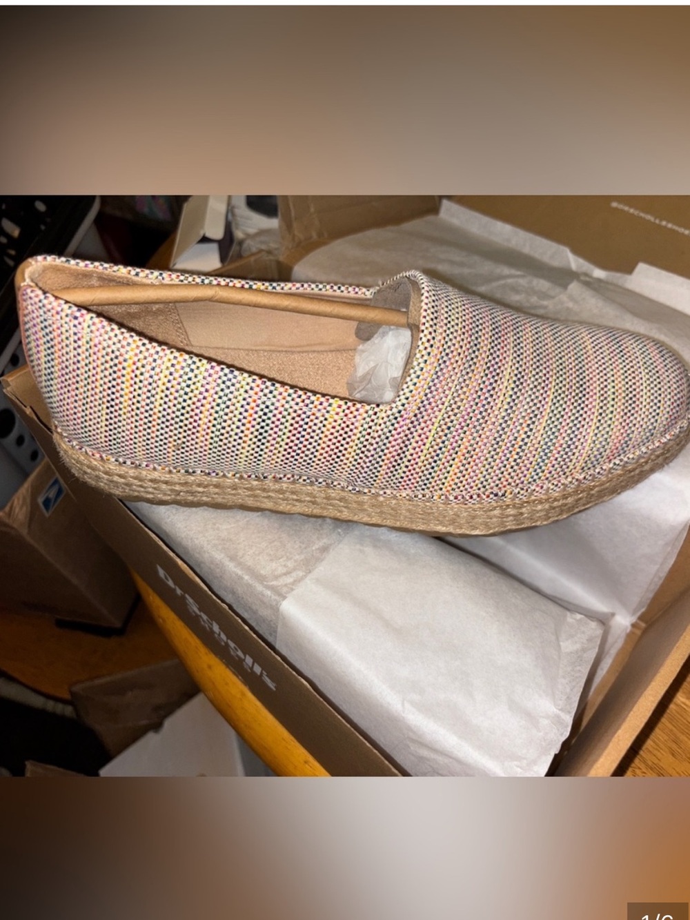 Dr. Scholl's Sunray Espadrille Slip-On Shoes, Multi, Women's 9.5